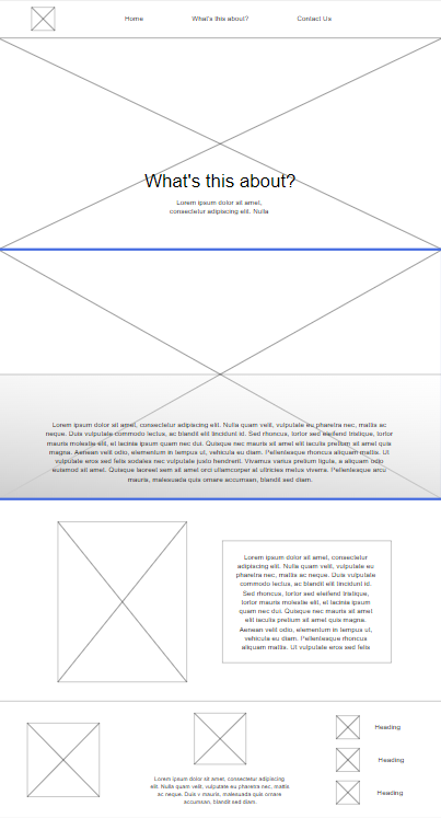 page 2 wireframe